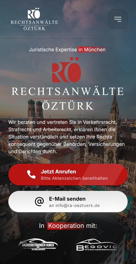 Rechtsanwälte Öztürk auf dem Handy